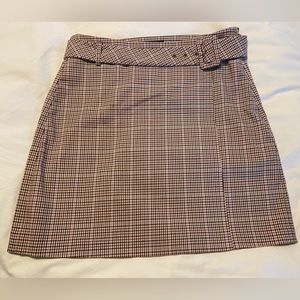 RW&CO Pleated Skirt with Matching Belt